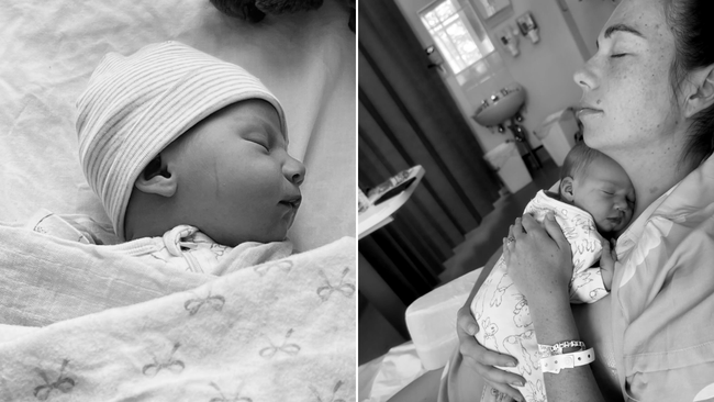 Farmer Wants A Wife stars David and Emily shared pictures of their newborn baby girl. 