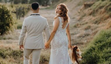 Wedding of the week: Cyclone Narrelle cleared just in time for Brittany Bishop and Josiah Faamasino’s wedding