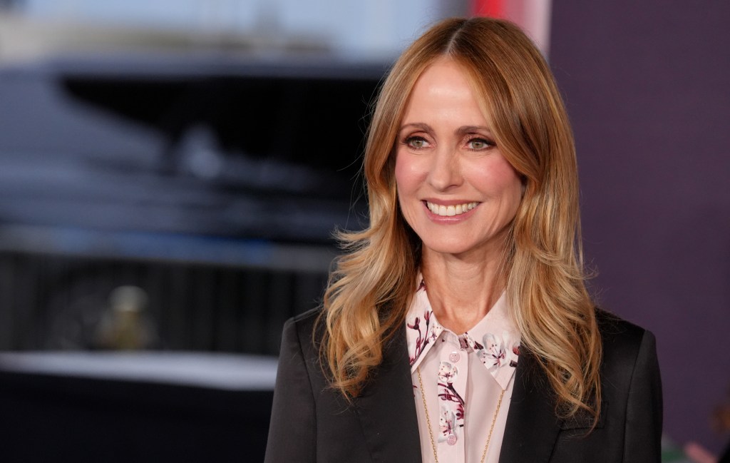 Dana Walden smiling at the premiere of "The Testaments."