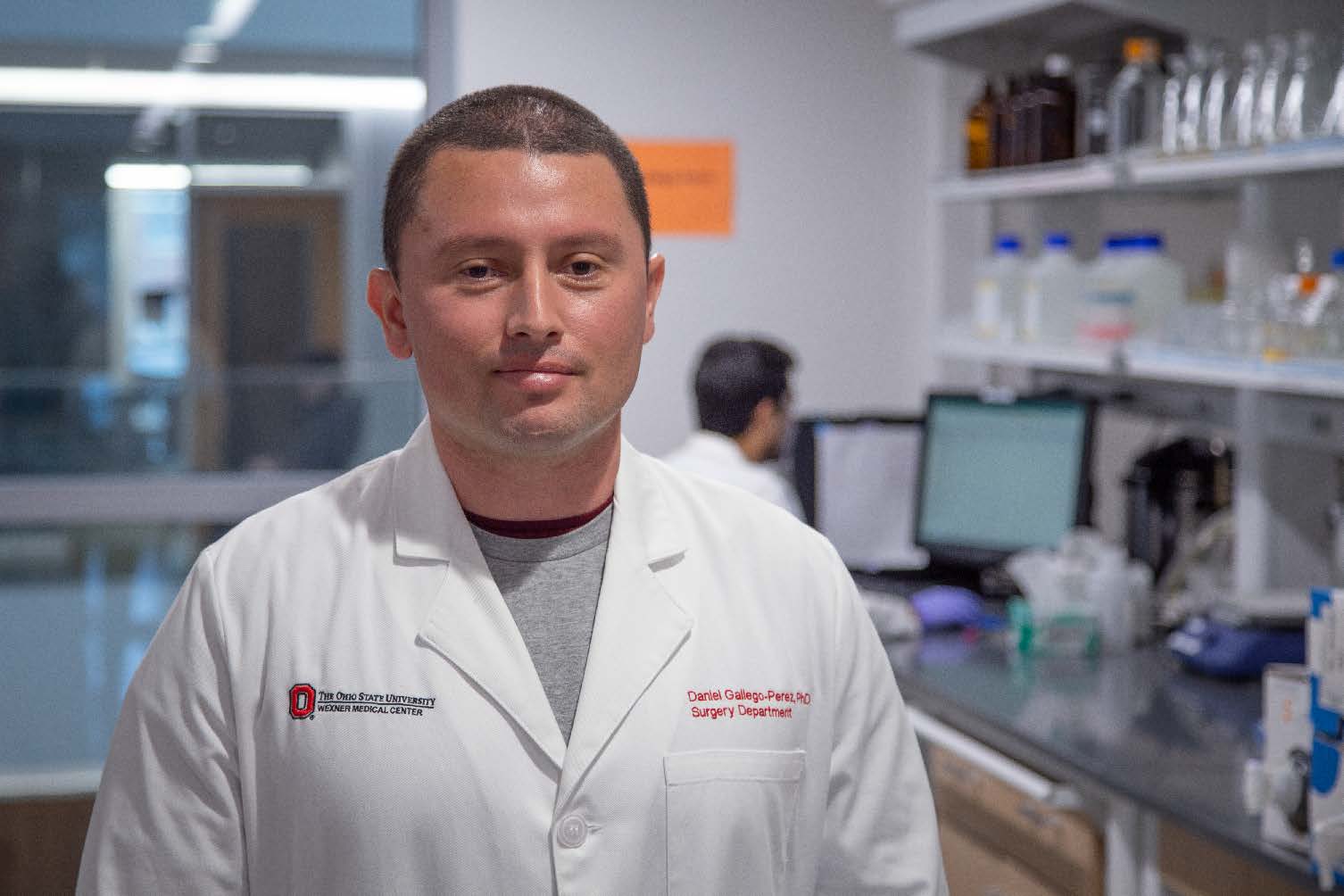 Daniel Gallego-Perez, PhD,  associate professor of Biomedical Engineering and Surgery