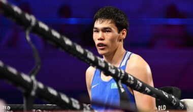 Sabyrzhan Akkalykov reaches 2026 Asian Elite Boxing Championships semifinal