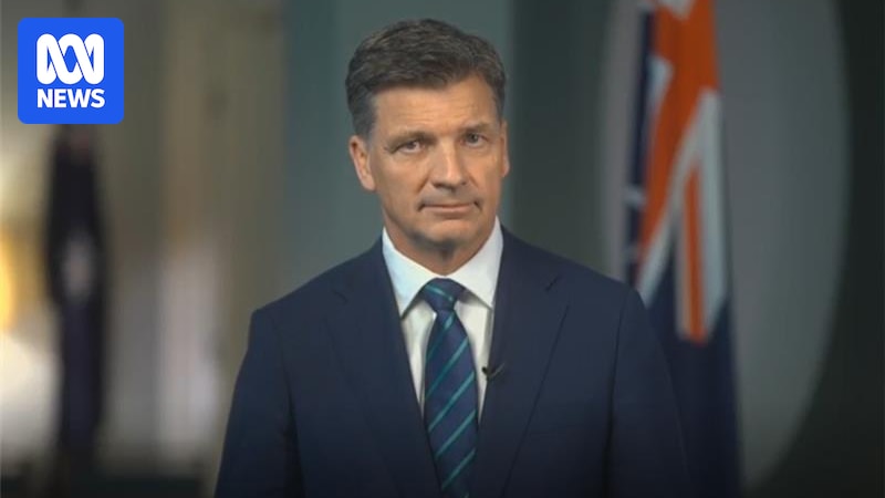 Angus Taylor uses national address to call on Australians to 'look after ourselves'