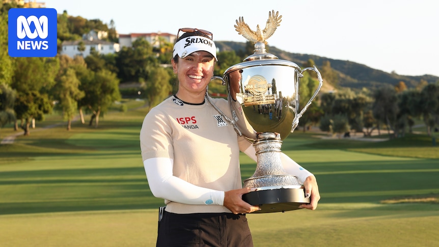 Australian golfer Hannah Green wins fourth title in five starts with play-off victory in LA Championship