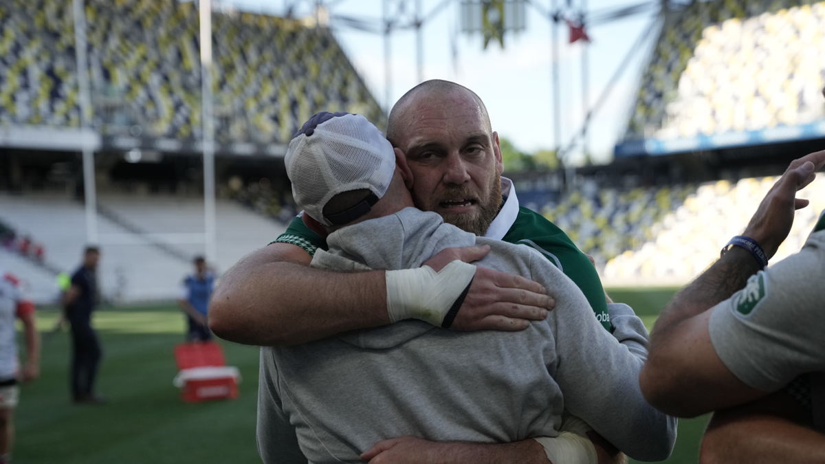 Hounds' Luke White: 100 Caps and Counting