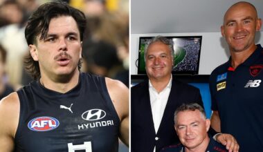 Why Melbourne sacked CEO Paul Guerra, replacement, Carlton Blues doctor takes leave over Elijah Hollands saga, latest news