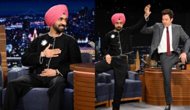 Diljit Dosanjh returns to Jimmy Fallon's show as guest, turns it into Bhangra party