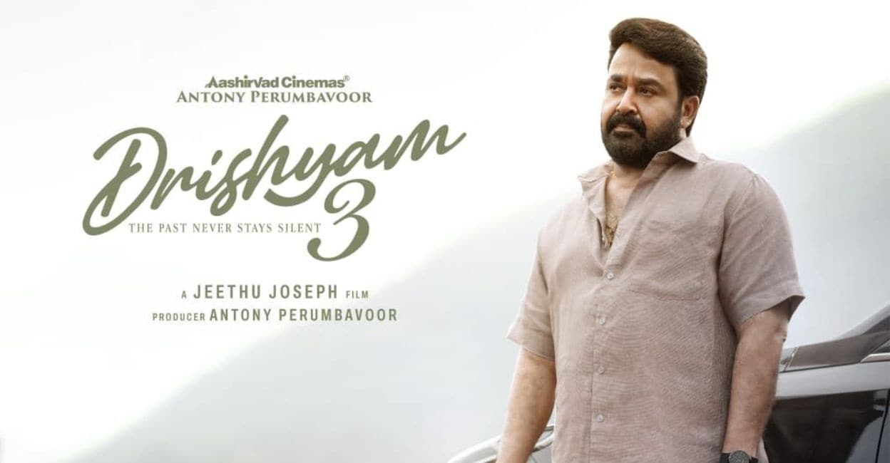 'Drishyam 3' new poster. Photo: Instagram