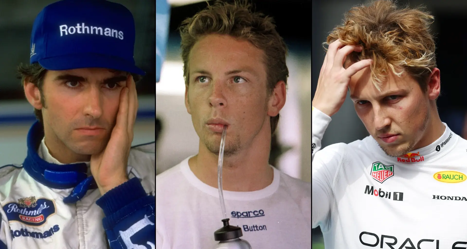 MELBOURNE, AUSTRALIA - MARCH 07: Eighth placed qualifier Liam Lawson of New Zealand and Visa Cash