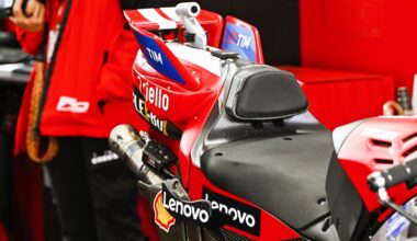 New Ducati rear aero and leg wings, 2026 US MotoGP.