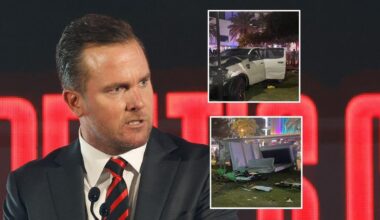 Essendon president Andrew Welsh at the centre of ‘chaotic’ citizen’s arrest on the Gold Coast