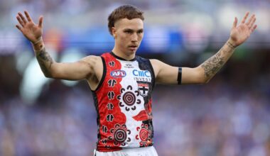 St Kilda’s Lance Collard Tribunal sentencing hearing for homophobic slur live updates and blog, suspension, latest news