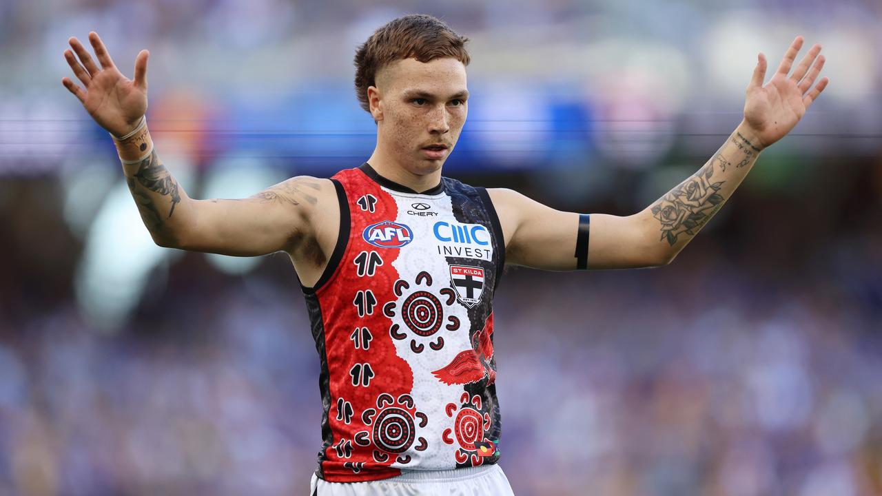 St Kilda’s Lance Collard Tribunal sentencing hearing for homophobic slur live updates and blog, suspension, latest news