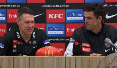 Scott Pendlebury and Craig McRae press conference, full Anzac Medal votes, Collingwood Magpies