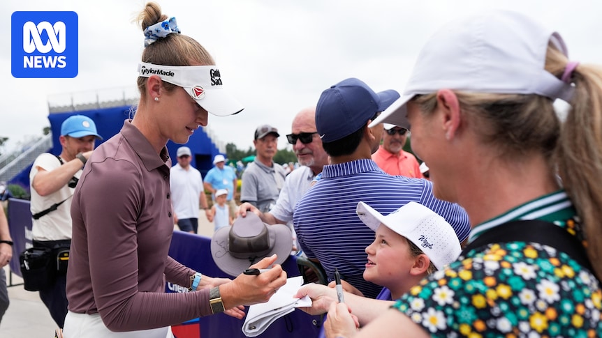 Nelly Korda streaks ahead in Chevron Championship second round as Hannah Green sneaks under the cut