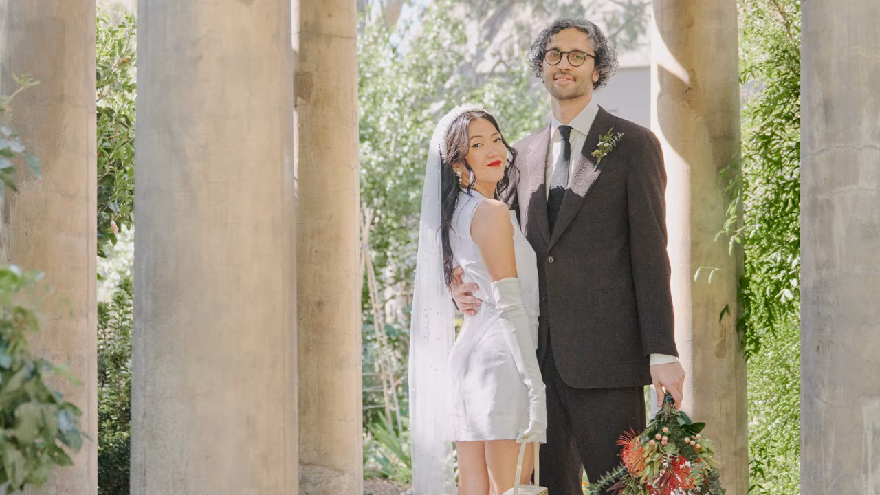 Artist Rainbow Chan And James O’Keeffe’s Abbotsford Convent Wedding