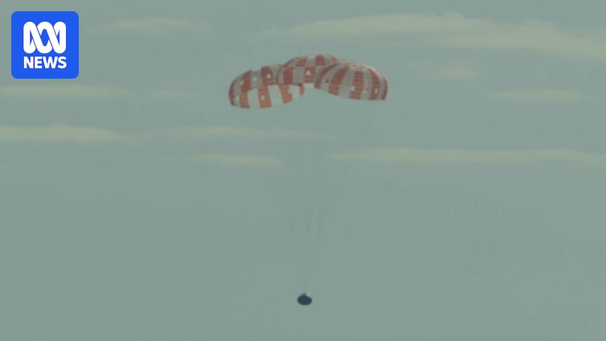 To the Moon and back, Artemis II crew about to make splash landing