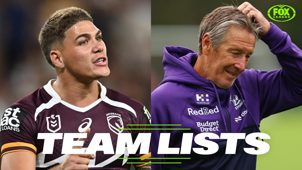 Round 9 team lists, teams, ins and outs, selection, team lists tuesday, SuperCoach, Reece Walsh, Jahream Bula, Storm changes, Brisbane Broncos