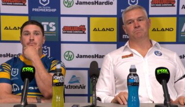 Mitchell Moses admits confusion over referee call, wasn’t able to challenge, Eels press conference, Jason Ryles, Eels v Tigers