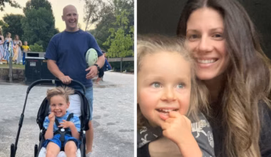 Jordan Ablett shares update on health of son Levi, Gary Ablett, Good Friday Appeal
