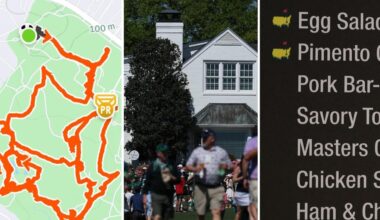 What it’s like for fans at Augusta National with $4.50 food combo, seating race and unique rules behind experience, feature, latest golf news
