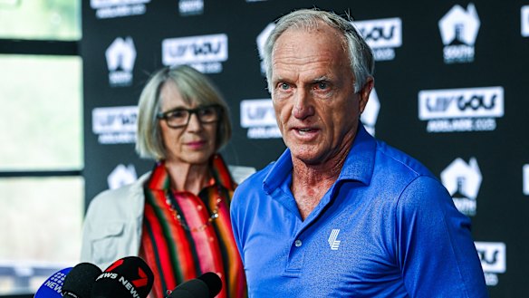 Former LIV Golf supremo Greg Norman.