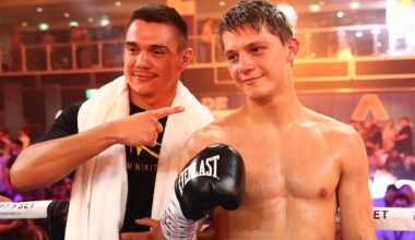 Tim Tszyu family feud with brother Nikita barred from watching fight, Oscar Diaz