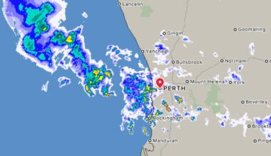 Perth weather: Thunder, lightning, rain and a smoke haze bear down on Perth