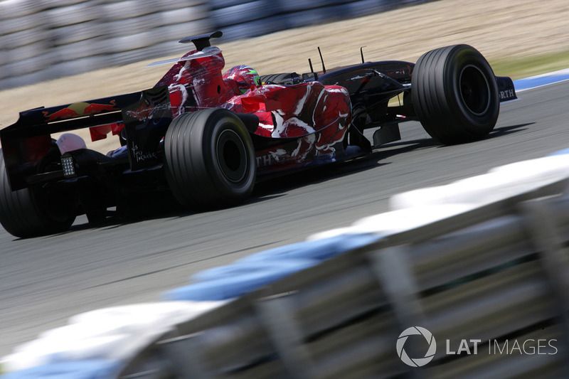 Toro Rosso's STR1 housed F1's final V10 engine