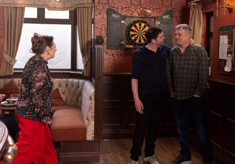 maggie driscoll, steve mcdonald, ben driscoll, coronation street