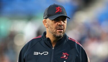 Trent Robinson back Michael Cheika, Dragons coaching race, Mal Meninga’s Head of Football David Sharpe quits Perth Bears, Ben Morton, Anthony De Ceglie, Round 8