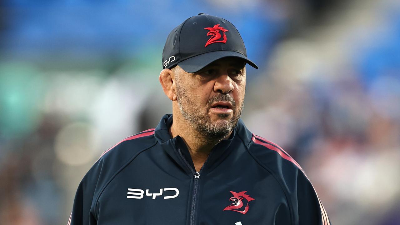 Trent Robinson back Michael Cheika, Dragons coaching race, Mal Meninga’s Head of Football David Sharpe quits Perth Bears, Ben Morton, Anthony De Ceglie, Round 8