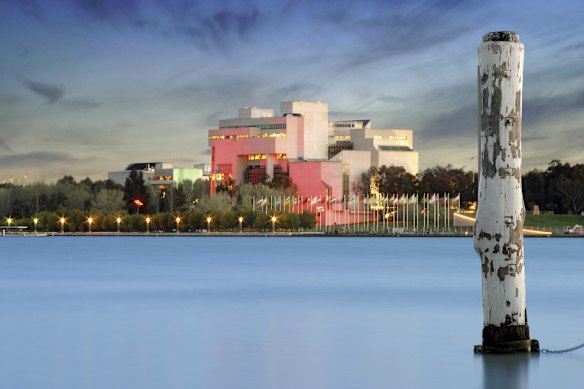 The High Court of Australia in Canberra’s Parliamentary Triangle.