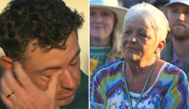 Rory McIlroy Butler Cabin interview, parents at Augusta for the first time, green jacket presentation