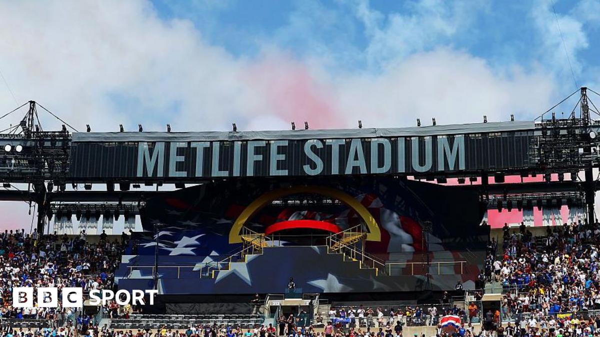 A general view of MetLife Stadium during the Club World Cup final between Chelsea and Paris St-Germain in July 2025