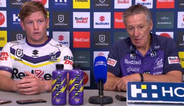Craig Bellamy press conference, Harry Grant, Melbourne Storm vs Penrith Panthers, Round 5