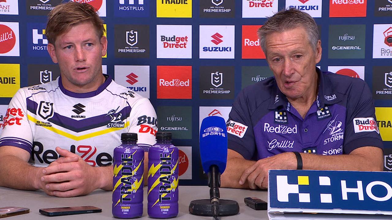 Craig Bellamy press conference, Harry Grant, Melbourne Storm vs Penrith Panthers, Round 5
