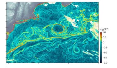 New satellite-based AI approach reveals ocean currents in unprecedented detail