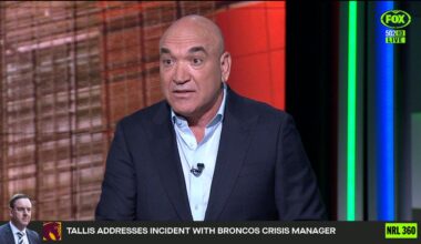 Gorden Tallis explains latest saga in Brisbane Broncos feud after verbal altercation, failed handshake, Grant Williams, Dave Donaghy, nrl news