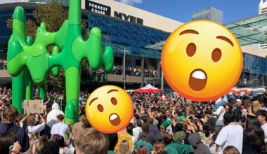 ‘All hail the cactus’: Thousands of meme lovers hail Perth’s iconic green cactus sculpture in Forrest Chase