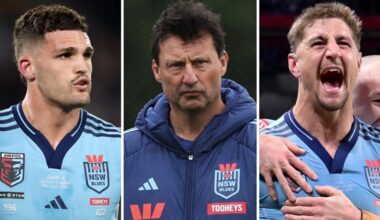 Predicted NSW Blues team for State of Origin Game 1, how many Panthers players will be picked by Laurie Daley, Tom Jenkins, Casey McLean