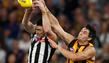 Final teams in as Pies take on high-flying Hawks. Follow LIVE