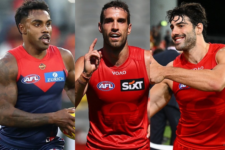 Kysaiah Pickett, Ben King and Christian Petracca