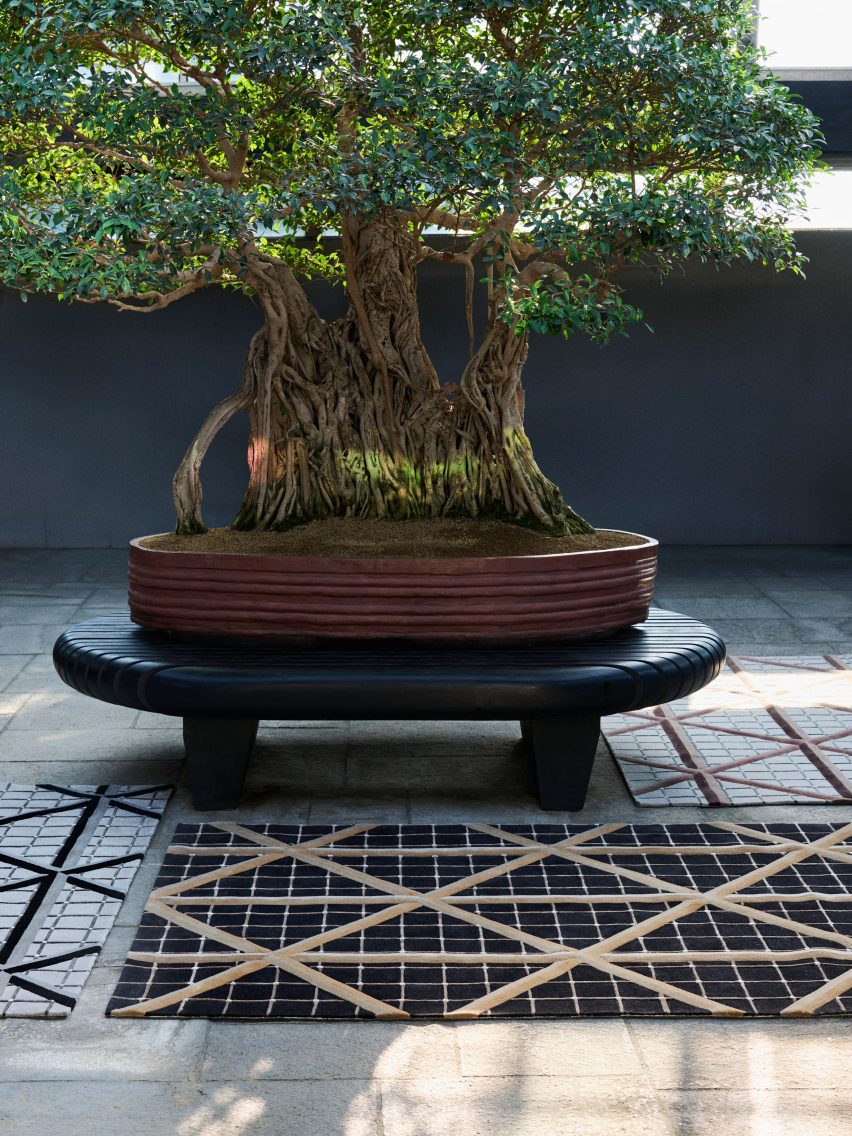 Kiguma rug at Milan design week