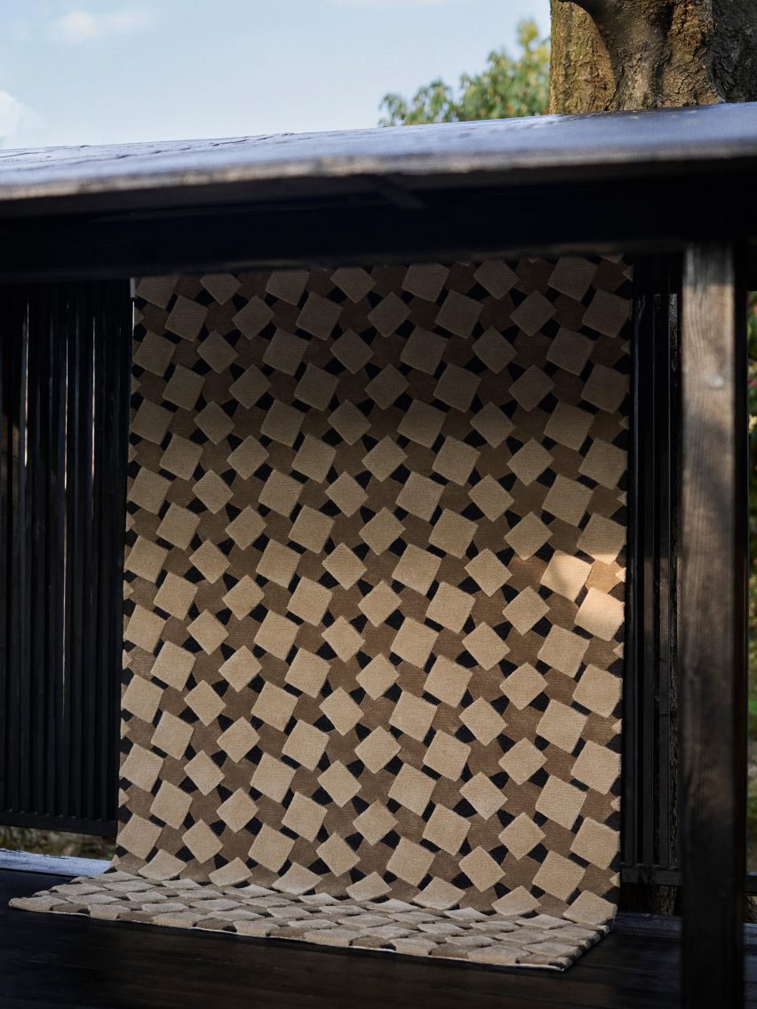Faces rug collection by Kengo Kuma for Jaipur Rugs