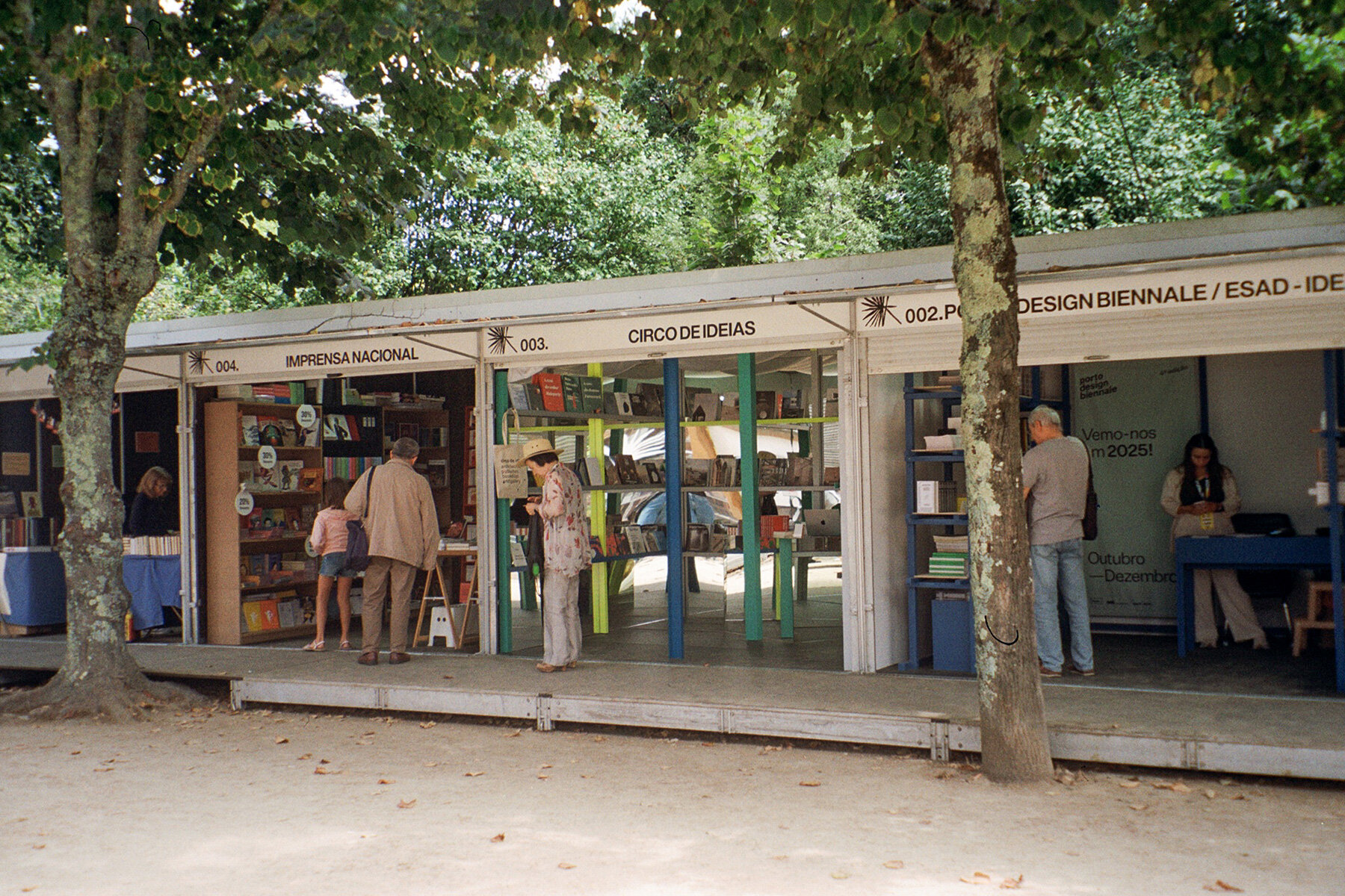 fala turns leftover metal into color-coded grid that multiplies itself through mirror in porto - 1