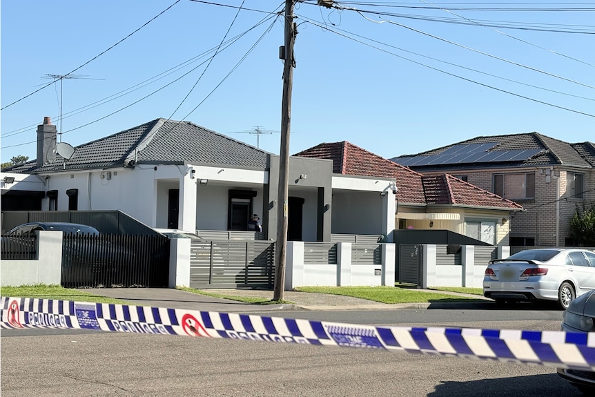the outside of a house in guildford targeted in shootings