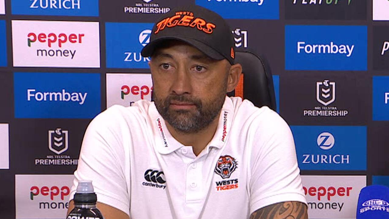 Wests Tigers post-match press conference, Benji Marshall, unacceptable, Tigers defeat Knights, news, videos, highlights