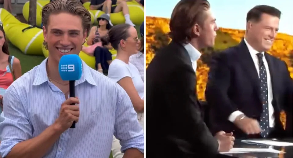 Chaad Hewitt has appeared on Channel 9's Today show a few times and could take over from Karl Stefanovic. Source: Instagram/Chaad Hewitt