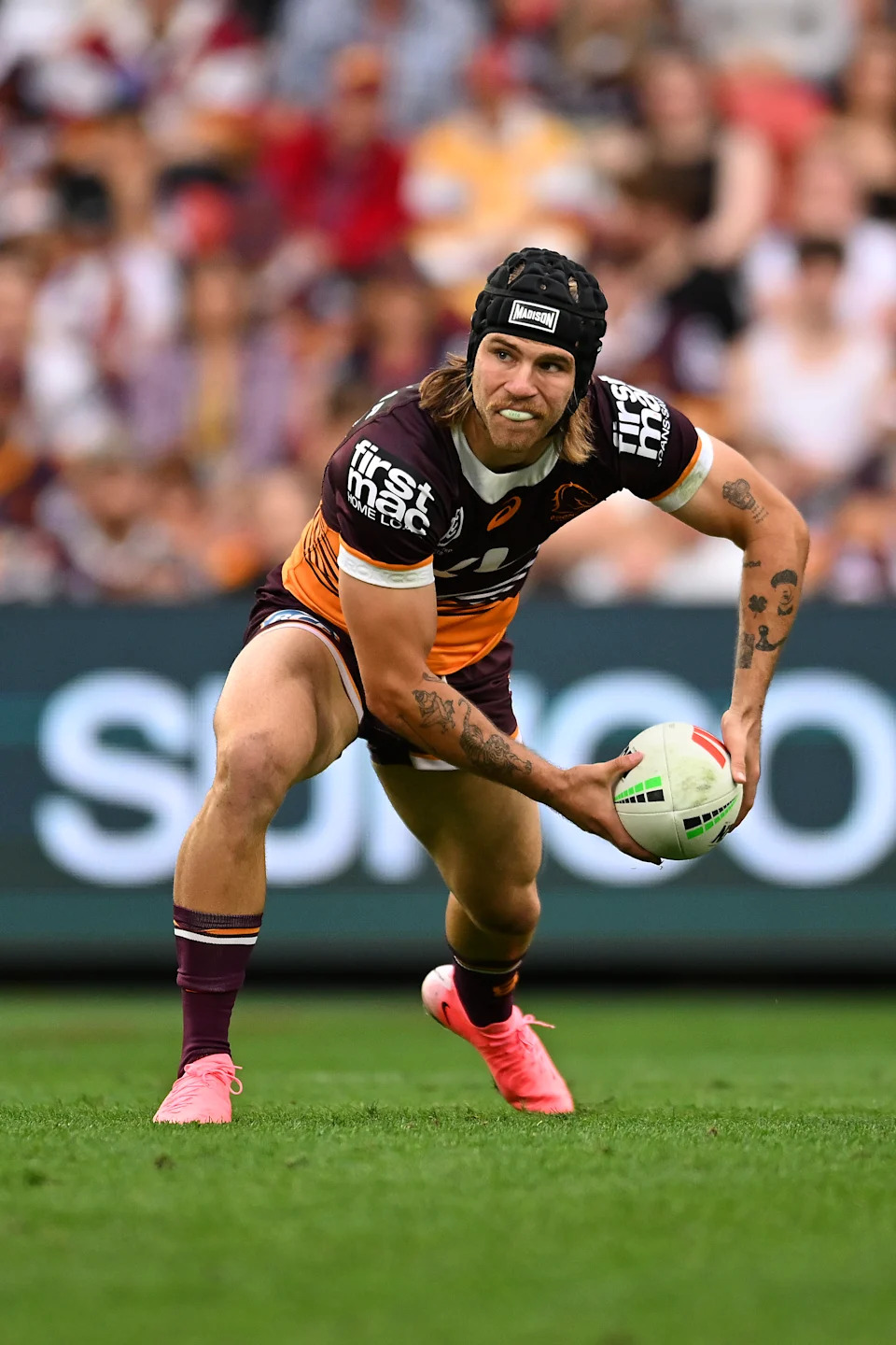 Blake Mozer in action.