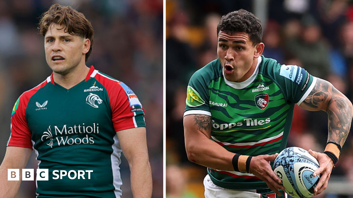 A split pic showing James O'Connor on the left and Izaia Perese, carrying a rugby ball, on the right.